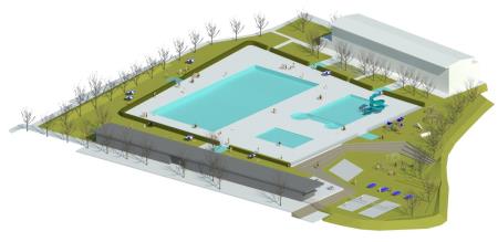 Prenova kopališča Domžale